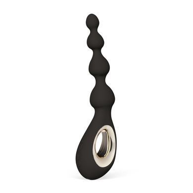 Анальне намисто з вібрацією LELO Soraya Beads Black, різний діаметр намистин, 8 режимів SO9531 фото