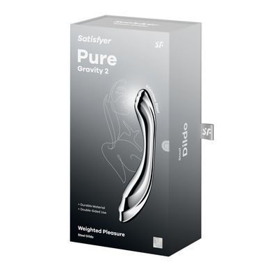 Металевий дилдо Satisfyer Pure Gravity 2 SX3254 фото