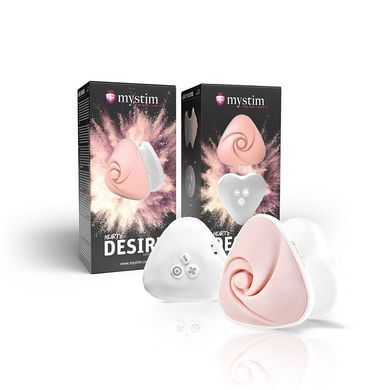 Вібратор для клітора Mystim Heart&acute;s Desire White, 8 режимів, дуже потужний SO8141 фото