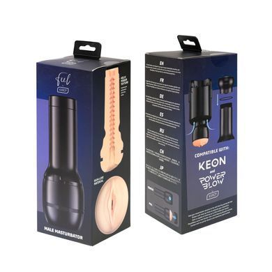 Мастурбатор-вагіна Kiiroo Feel Stroker PBC, сумісний з PowerBlow і секс-машиною Kiiroo Keon SO9363 фото