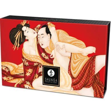 Смачна пудра для оральних пестощів Shunga Body Powder Sparkling Strawberry Wine, 75 г, аромат полуниці SX0590 фото