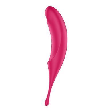 Вібратор для клітора з вакуумною стимуляцією Satisfyer Twirling Pro Red SO7802 фото