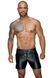 Чоловічі шорти з мокрим ефектом Noir Handmade H061 Powerwetlook shorts, M SX0104 фото 1