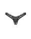 Трусики Obsessive Arrowel Black crotchless thongs L/XL SX2583 фото 3