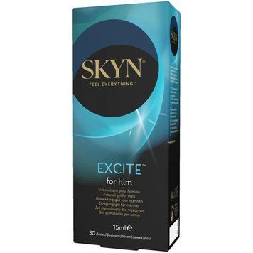 Розпродаж!!! Стимулювальний гель для пеніса SKYN Excite for him 15 мл (термін 31.08.2026) SX2404-R фото