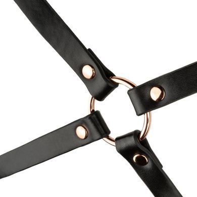 Портупея Rosy Gold - Body Harness - Black SX3061 фото