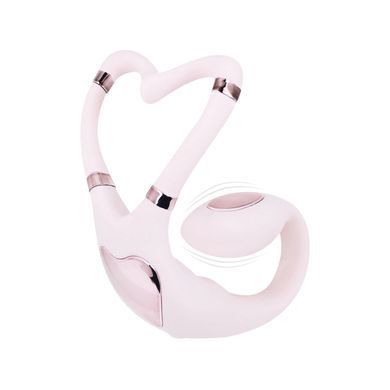 Смарт-вібратор для пар Adrien Lastic Venus + APP, подвійний, можна носити під одягом, 10 режимів SX1283 фото