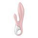 Вібратор-кролик надувний Satisfyer Air Pump Bunny 3, 12 режимів, подвійний відросток SX2173 фото 2
