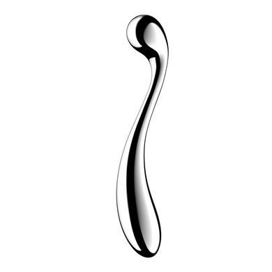 Металевий дилдо Satisfyer Star Force 4, двосторонній, можна нагрівати та охолоджувати, дуже важкий SX3259 фото