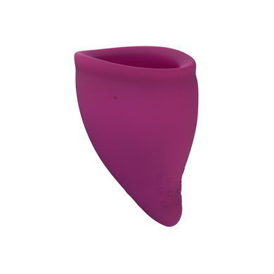 Менструальна чаша Fun Factory FUN CUP SIZE B, бордова, багаторазова, діаметр 4,3 см, об&rsquo;єм 30 мл SX0954 фото