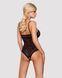 Мереживне боді з доступом Obsessive 818-TED-1 teddy XS/S, чорне SO9020 фото 2