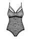 Мереживне боді з доступом Obsessive 818-TED-1 teddy XS/S, чорне SO9020 фото 5