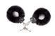 Наручники з плюшевим оздобленням Love To Love ATTACH ME Black SO1402 фото 1