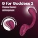 Вагінально-кліторальний вібратор Satisfyer G for Goddess 2 Wine Red, 2 мотори SX3260 фото 6