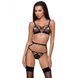 Бюстгальтер-стрепи Passion Exclusive MEGGY BRA S/M, black PS27705 фото 1