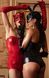 Корсет Noir Handmade F355 Red powerwetlook corset - XXL SX2027 фото 7