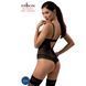 Боді з відкритими грудьми Passion Exclusive NORTH BODY L/XL, black PS24001 фото 2