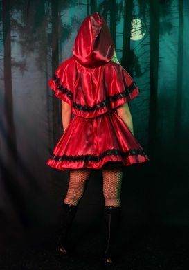 Еротичний костюм Червоної шапочки Leg Avenue Gothic Red Riding Hood M, сукня, накидка SO9123 фото