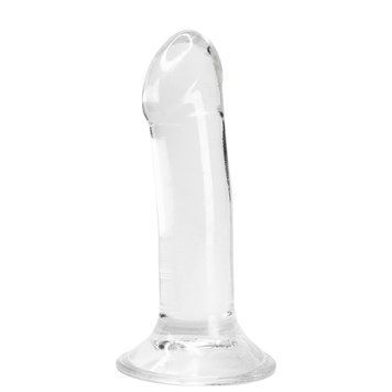 Прозорий фалоімітатор Alive Valiant Jelly Dildo (м'ята упаковка!!!) SO6032-R фото