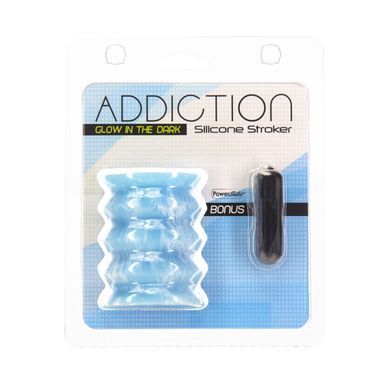Мастурбатор ADDICTION Silicone Reversible Stroker &ndash; Glow in the Dark SX1296 фото