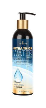 Густа змазка Sensuva Ultra-Thick Water-Based (240 мл) на водній основі, без гліцерину та парабенів SO3235 фото