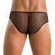 Чоловічі труси зі шнурівкою Passion 035 SLIP RICHARD L/XL Black, екошкіра, сітка SO7576 фото 2