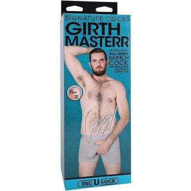 Фалоімітатор Doc Johnson Signature Cocks Girthmasterr 8.5 inch UltraSkyn (дірка в пакованні!!!) SX2536-R фото