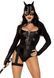 Еротичний костюм кішечки Leg Avenue Fierce Feline S, боді, пояс з підв&rsquo;язкою, маска кішки SO9228 фото 1