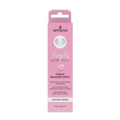 Спрей для мінету Sensuva Deeply Love You Cotton Candy (29 мл), для глибокого мінету SO9818 фото