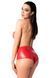 Шорти Noir Handmade F356 Red powerwetlook shorts - M SX2123 фото 4