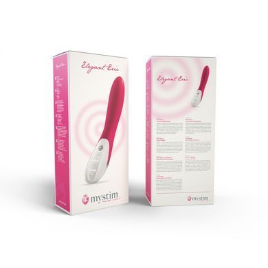 Вібратор Mystim Elegant Eric Pink SX3183 фото