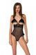 Еротичне боді Passion DOLLY BODY, S/M, black, з відкритими чашками SO9702 фото 1
