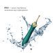 Вагінально-кліторальний вібратор Zalo &mdash; Bess Turquoise Green, багатофункціональний із насадками SO6652 фото 5