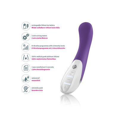 Вібратор Mystim Al Punto Purple SX3185 фото