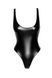 Боді з мокрим ефектом Noir Handmade F244 Powerwetlook body with high cut bottom hem, L SX0163 фото 4