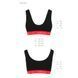 Спортивний топ на широких бретелях Passion PS003 TOP XL, black SO4214 фото 6