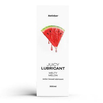 Лубрикант на водній основі Satisfyer Juicy Lubricant Melty Melon water based 300 мл SX2721 фото