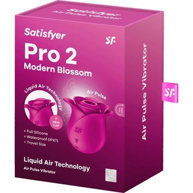 Вакуумний кліторальний стимулятор Satisfyer Pro 2 Modern Blossom, технологія Liquid Air SO8776 фото