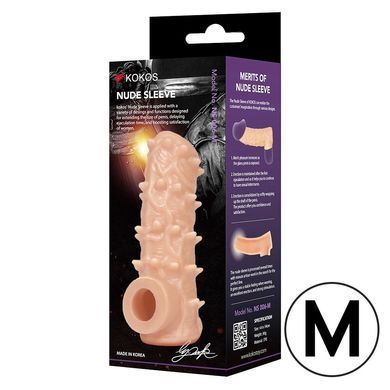 Насадка на член Kokos Nude Sleeve NS 006 M SX1481 фото
