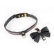 Повідець LOCKINK SEVANDA Love Heart Butterfly Leather Collar Set - Black SX0863 фото 2