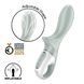 Анальний надувний вібратор Satisfyer Air Pump Booty 3, гнучкий стовбур SX2175 фото 1