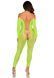 Бодістокінг Leg Avenue Crotchless Footless Lingerie Bodystocking One Size Neon Green SX2777 фото 2